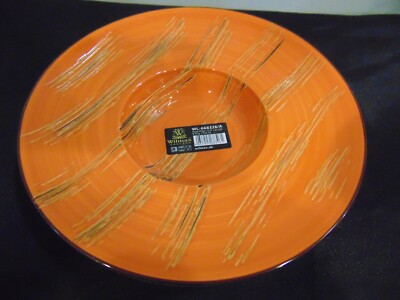 Wilmax Color Boom Scratch Collection Orange Deep Plate 8 FL OZ 250ml WL 668326/A