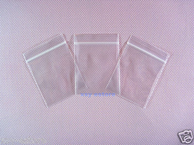 100 Stück Durchsichtige Zip-Beutel – 2 Mil, 2,7 X 3,9 Zoll (70 X 100 Mm) – Wiederverschließbare Aufbewahrungstüten