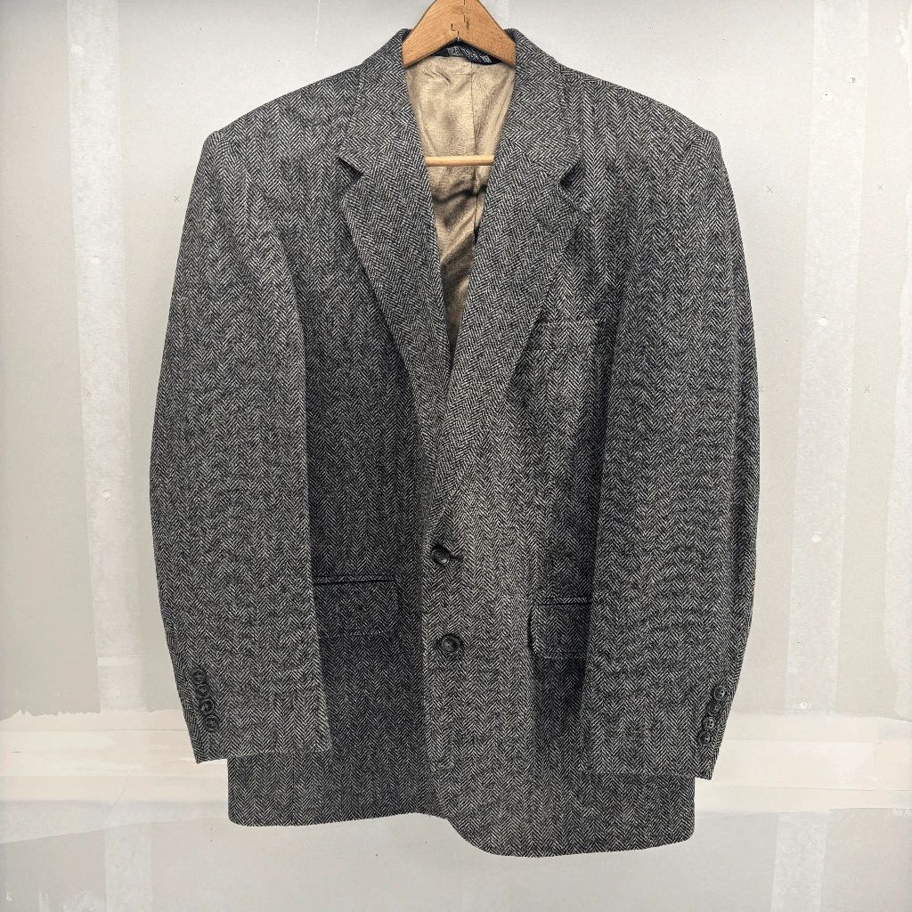 Tweed Regular 40 Jacket Vintage Suit Jackets & Blazers for Men for