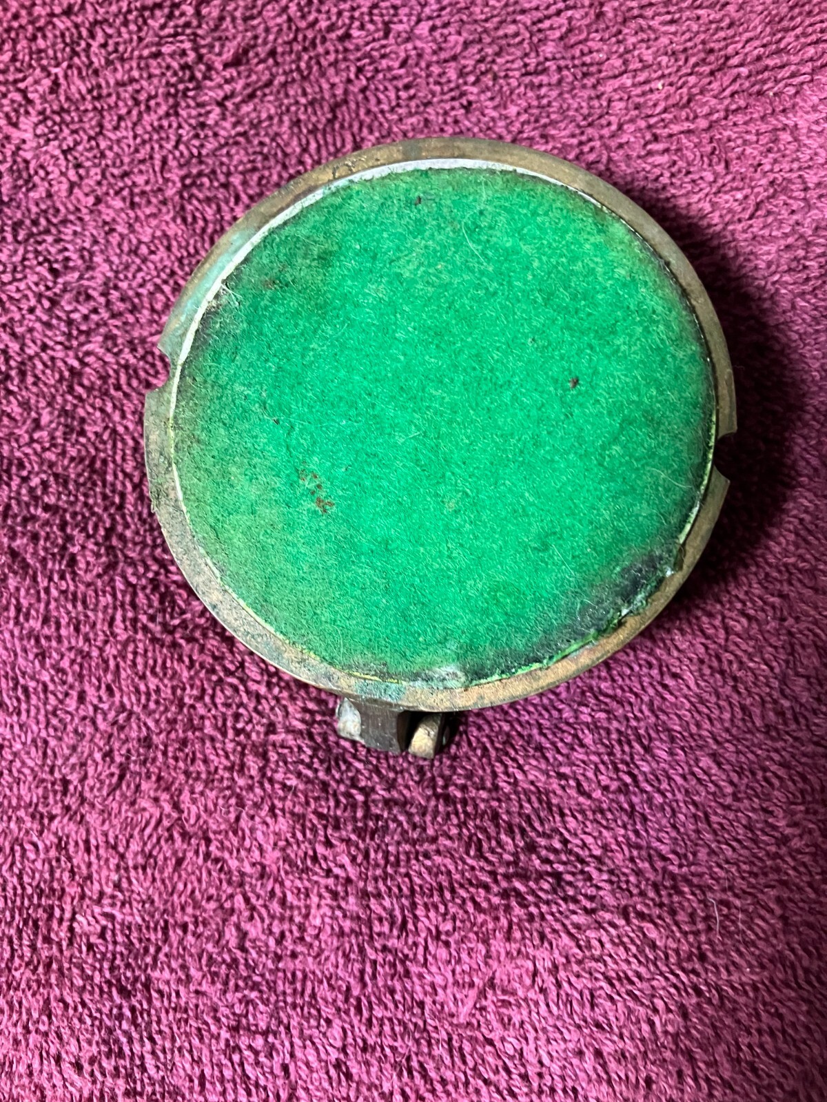 Vintage Brass Neptune Meter Co. Trident Water Meter Cover New York