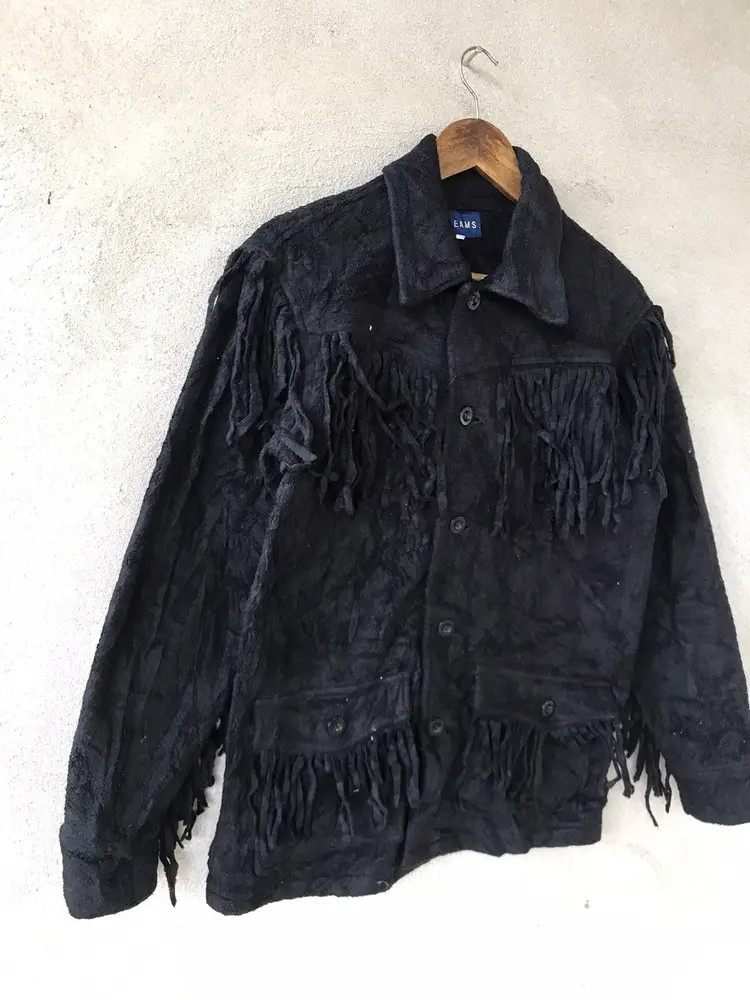 Beams Japan patchwork Utility Western Cowboy Jack… - image 3