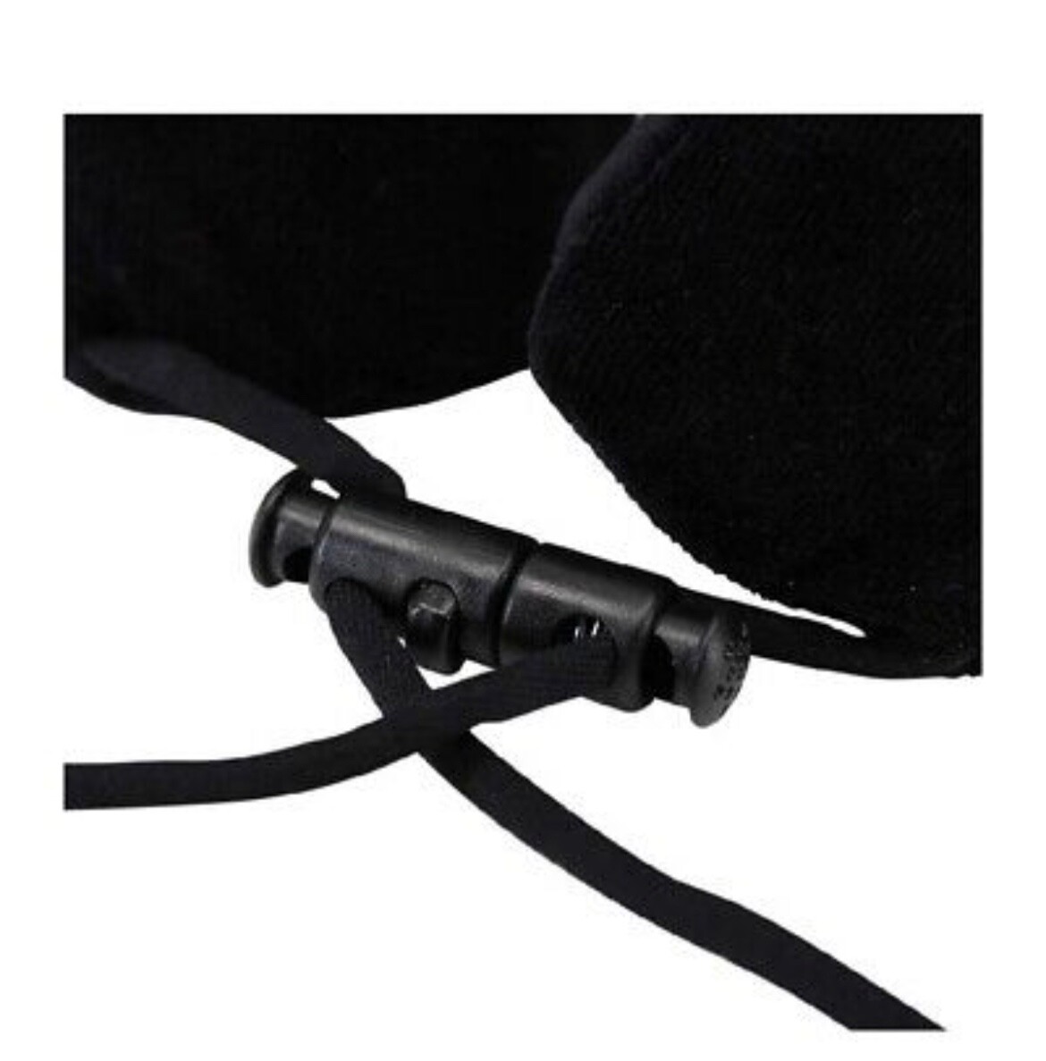 Kit completo de confort de avión con máscara para dormir, tapones para los oídos y bolsa de transporte