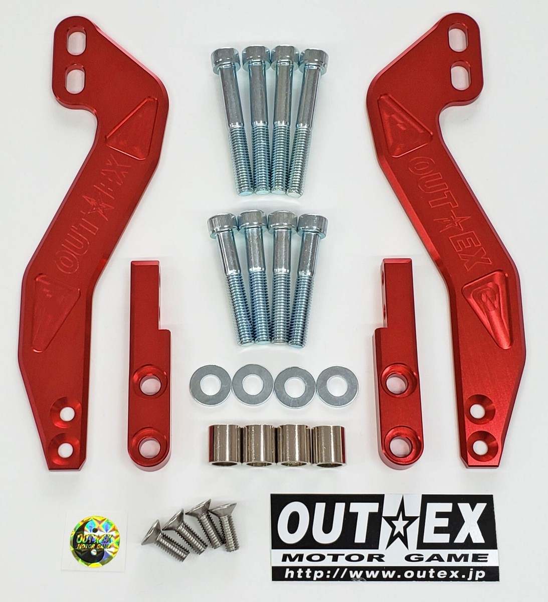 Yamaha WR250X WR250R Triple Clamp Stabilizer Anodized | OUTEX #SS2