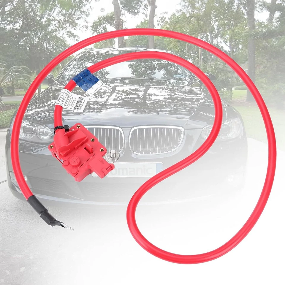 Cabo de bateria positivo para BMW E60 5 Series 525i 528i 530i 535i 550i 61126989780 - Imagem 3 de 4