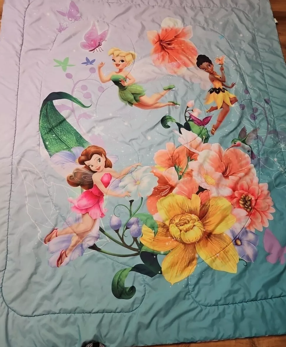 Tinkerbell full clearance size comforter set