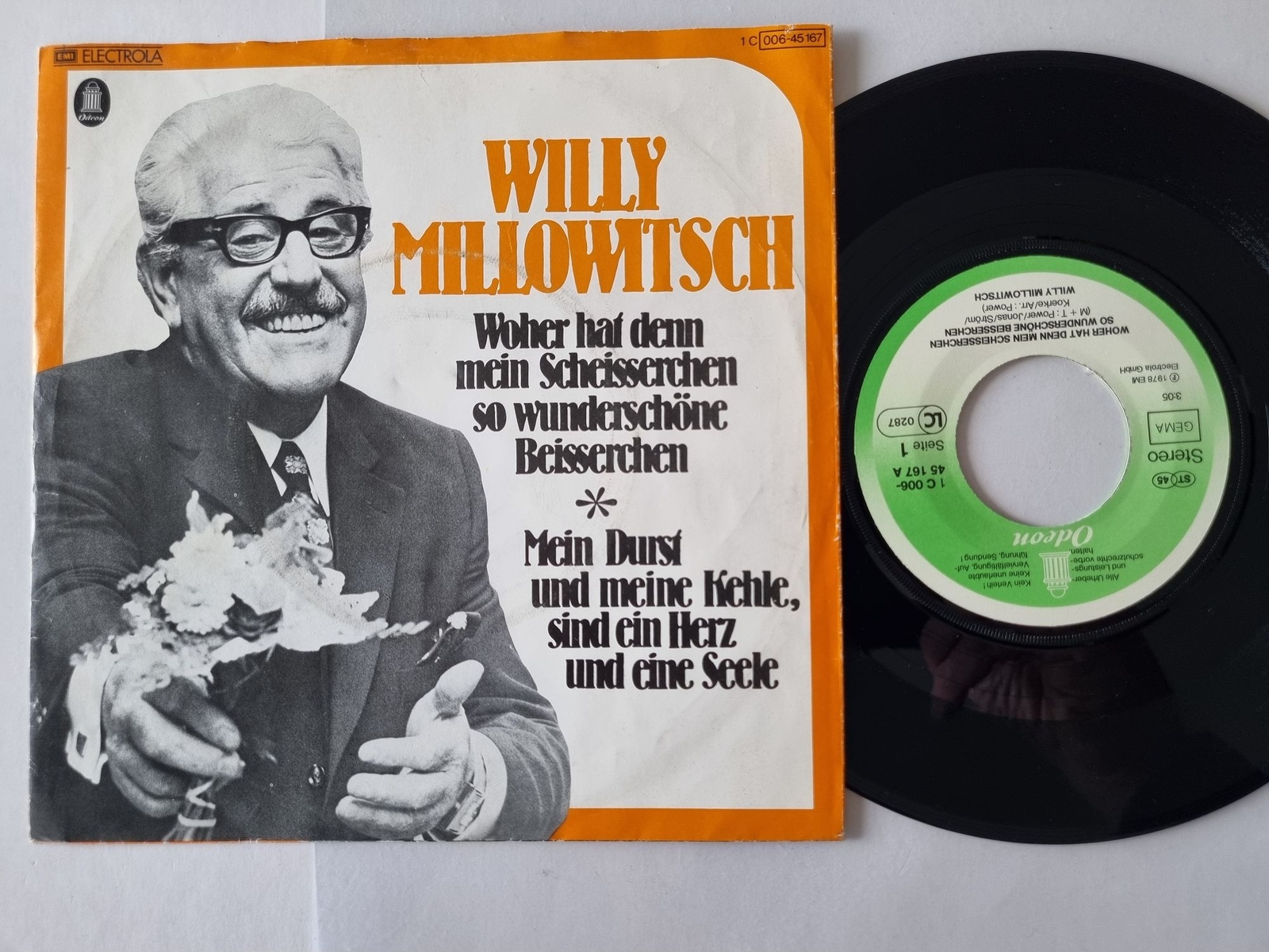 Willy Millowitsch -Woher hat denn mein Scheisserchen so wunderschöne Beisserchen