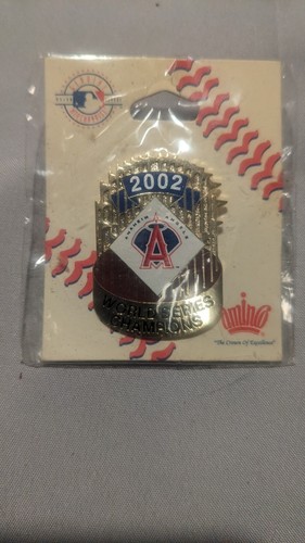 Anaheim Angels 2002 World Series Lapel Pin. New, Rare Aminco int. MLB