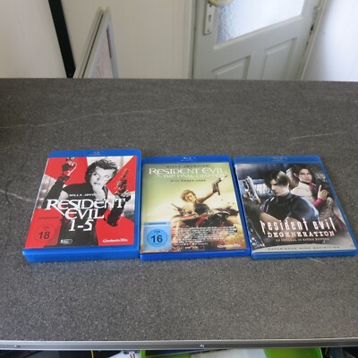 Resident Evil 1 - 5 + Evil Comes home + Degeneration | Blu-Ray