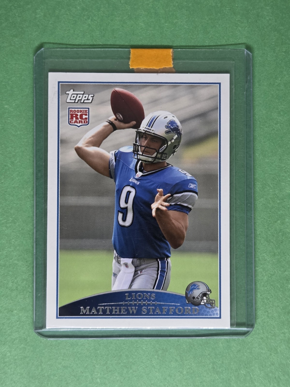 2009 Topps Matthew Stafford #430 Rookie RC Detroit Lions Rams 