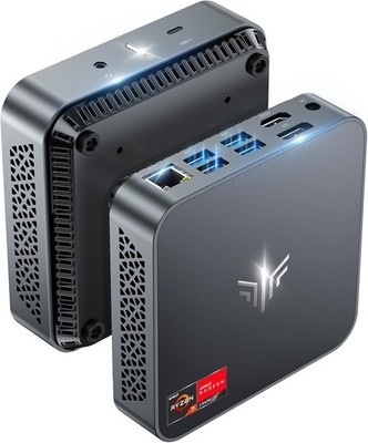 KAMRUI Mini PC Ryzen 7 5700U (8C/16T, up to 4.3GHz) 16GB DDR4 RAM
