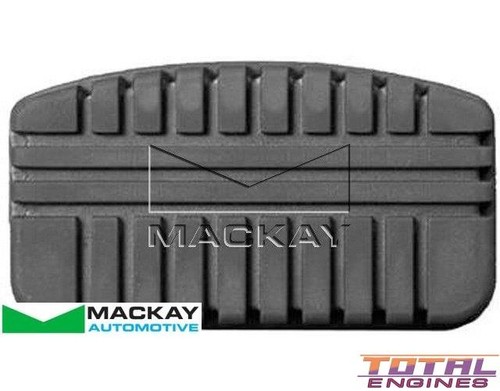 Brake Pedal Pad fits Mitsubishi Triton ML/MN 2.5L 4Cyl 4D56-T - Picture 2 of 2