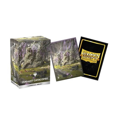 100 Dragon Shield Dual Matte Art Sleeves LandfallSeries Verdant Catacombs #16504