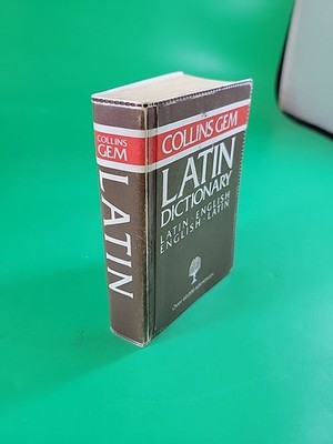 Collins Gem Latin Dictionary Latin English English Latin PB