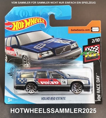 HOT WHEELS HW RACE DAY ''VOLVO 850 ESTATE'' FARBE BLAU HW RACE DAY UNGEÖFFNET