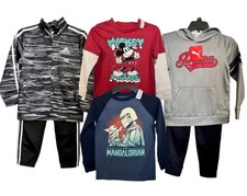 Adidas Puma Joggers Hoodie Disney Shirts Fall Lot Boy Size 6 NWT