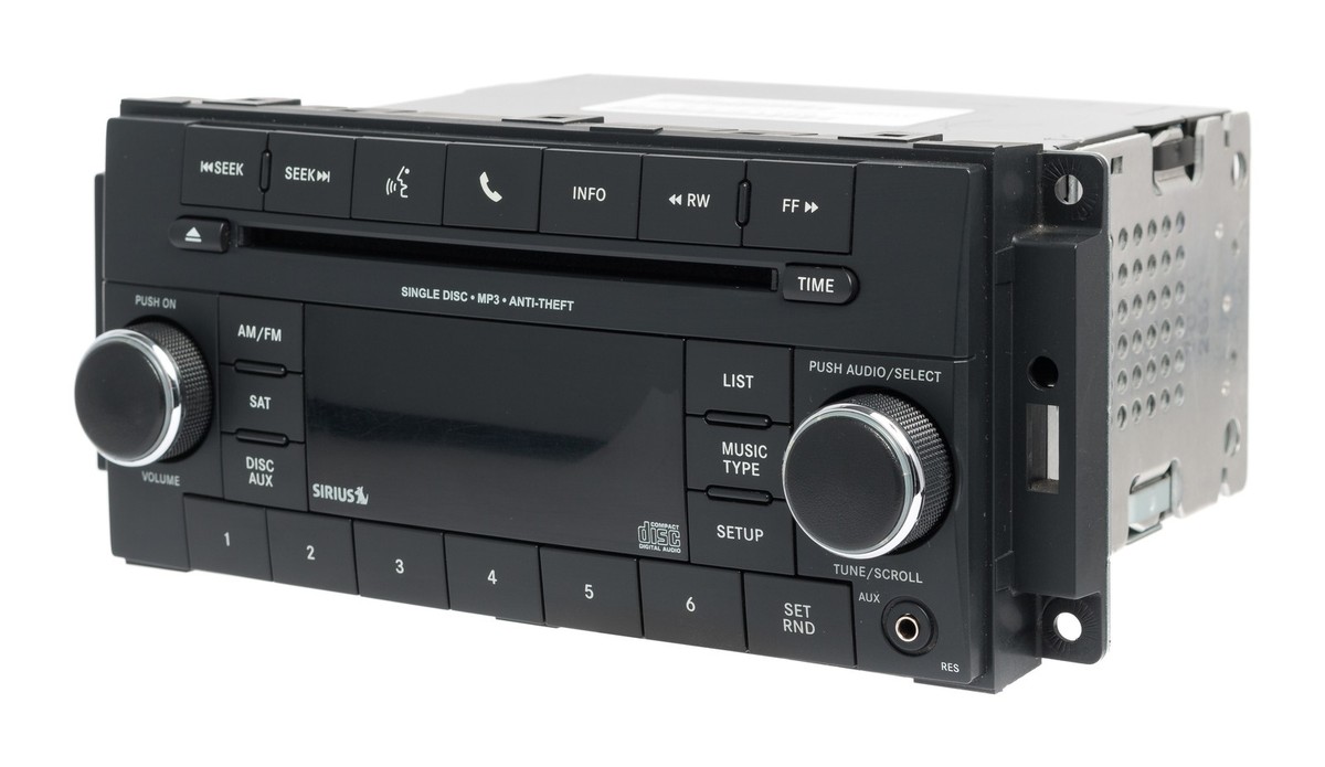 P68252825AC Factory 2017 Jeep Wrangler Chrysler Dodge Am FM CD
