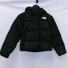 The North Face Girls' North Down Hooded Jacket, TNF Black, Medium - USED