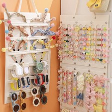 Hair Bows Organizer Large Capacity Headband Holder Wall Hanging Storage Hanger