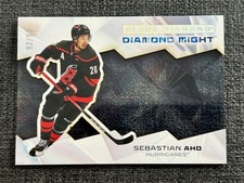 Sebastian Aho 2025-26 Upper Deck Black Diamond Hockey Diamond Might /99 #DM-SA
