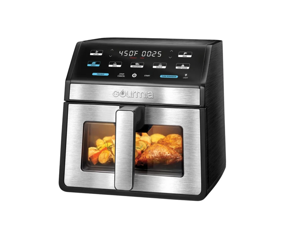 Gourmia 8-Quart Digital Air Fryer with Window & Light - Image 2 of 4