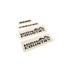 Oem Gm 2021-2026 Chevy Tahoe Suburban High County Duramax Emblem Set 86533390