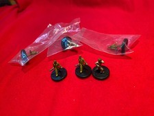 Axis  Allies figures Greek Army Lot of 6 - 3 New, 3 Loose WotC