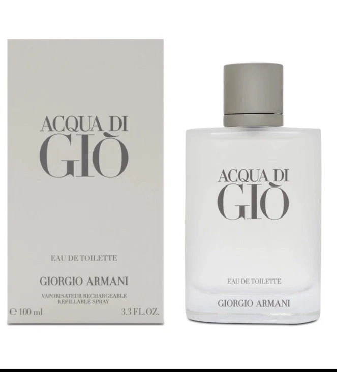 Giorgio Armani Aqua Di Gio Men's 3.4 oz EDT Brand New..