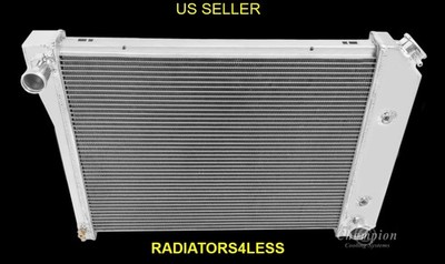 CHAMPION 3 ROW ALUMINUM RADIATOR 68 69 70 71 72 73 74 CHEVY NOVA 21'' CORE CC571