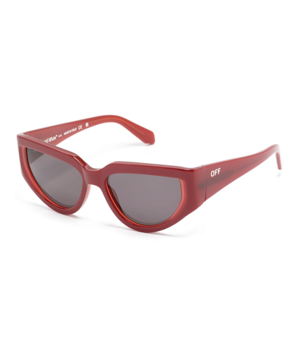 Lunettes de soleil neuves blanc cassé Seward OERI116S24PLA0012807 55 mm 100 % authentiques détaillant