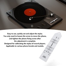 Turntable Protractor Cartridge Alignment Protractor Calibration Turntable Tool
