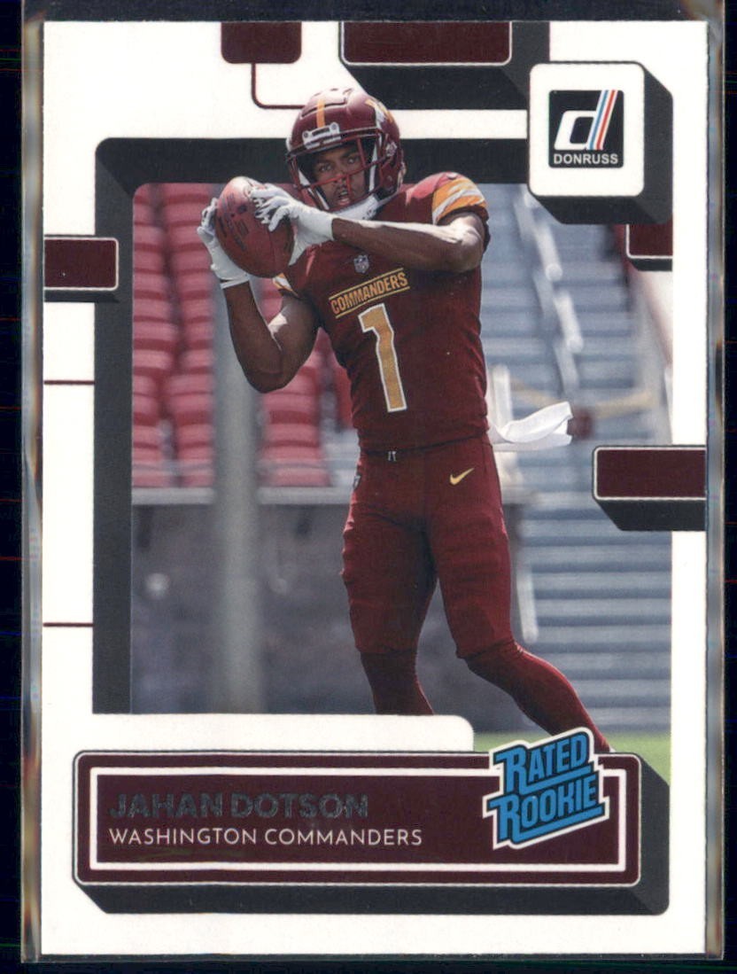 2022 Donruss - Rated Rookie Jahan Dotson #310