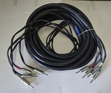 Carol 14 Gauge 1/4 to 1/4 Heavy Duty Pro Audio Speaker Cable 4 Channel 50ft