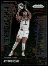 2025 Panini Prizm WNBA #3 Aliyah Boston Fireworks