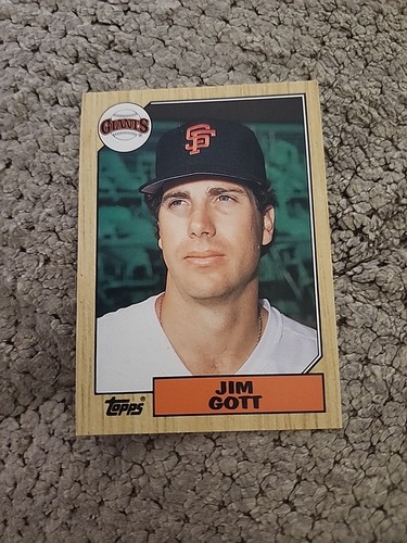 Jim Gott #39T 1987 Topps Traded card