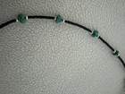 Sterling, Turquoise And Jet Hand Carved Bird Necklace-Matt Mitchell — photo 5