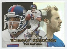 KERRY COLLINS #ROW 3, SEAT 110 1999 FLEER FLAIR SHOWCASE