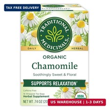 Traditional Medicinals Organic, Chamomile Tea - Supports Stress Relief and Relax