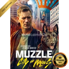 Muzzle: City of Wolves 2025 DVD Action Movie Full HD Eng All Region FreeShip-New