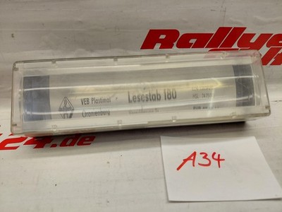 DDR VEB PLASTMAT ORANIENBURG LESESTAB 180 OVP LUPE RAR OSTALGIE ALT GDR