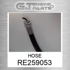 RE259053 HOSE fits JOHN DEERE (Surplus Open Box)