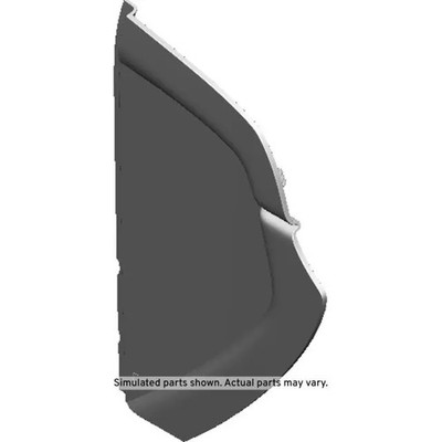 Jet Black Driver Side Instrument Panel Fuse Block Access Hole Cover (23434594)