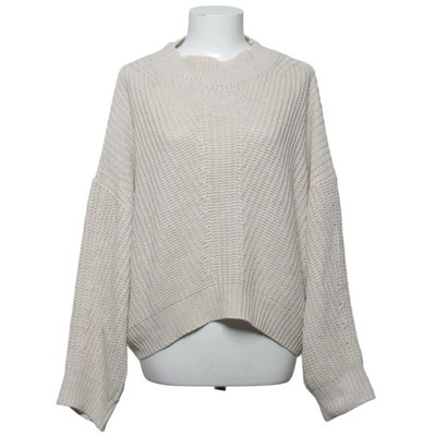 Mango Basics, Strickpullover, Größe: L, Beige, Acryl, Damen #kJ1