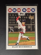 2008 Topps - #232 Clay Buchholz (RC) - Red Sox