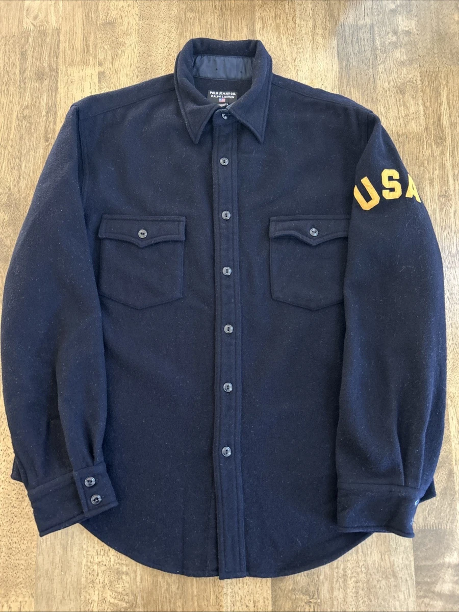 Polo Ralph Lauren Wool Button-Up Casual Button-Down Shirts for Men