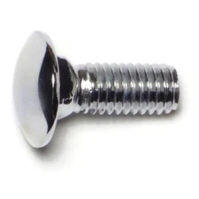 3/8"-16 x 1" Chrome Grade 5 Carriage Head Bumper Bolts (5 pcs.)