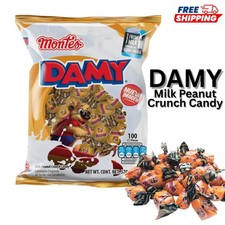 Dulces Damy Montes Caramelo Crunch 100pcs Mexican Candy Crispy Sweets