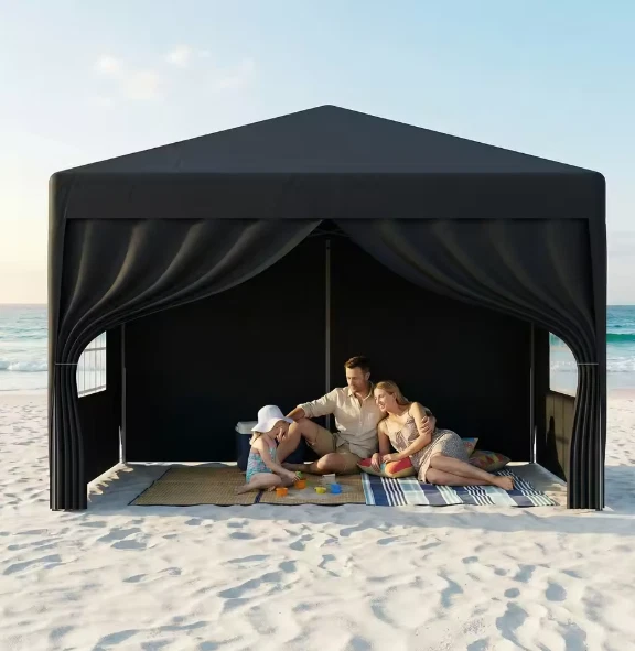 3x3M Pop Up Gazebo Portable Outdoor Gazebo Waterproof Windproof Sun Shelter Awni
Opens in a new wind
