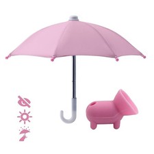 Umbrella for Sun - Cell Umbrella Sun Shade Suction Cup Stand, Mobile Holder w...