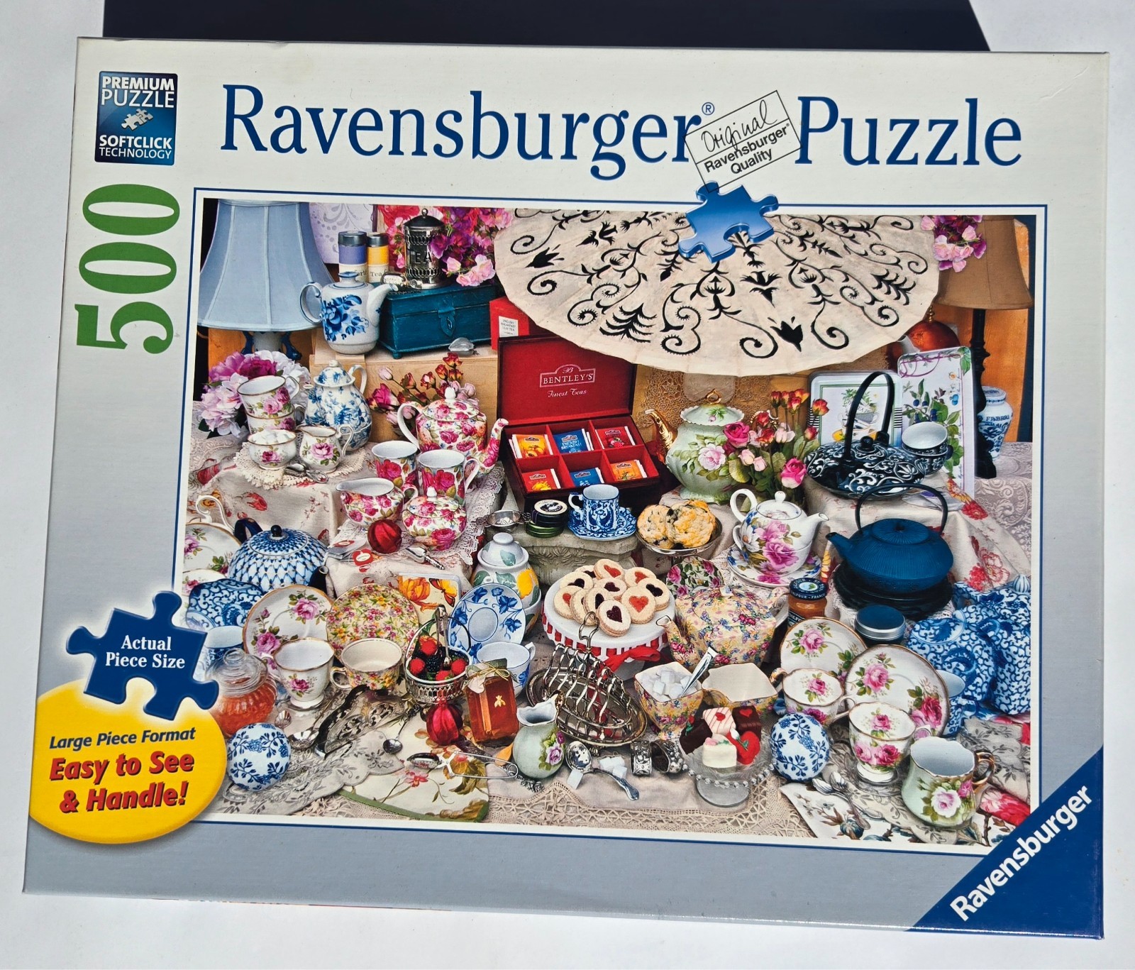 Ravensburger 500, Tea Large Format/Piece, used