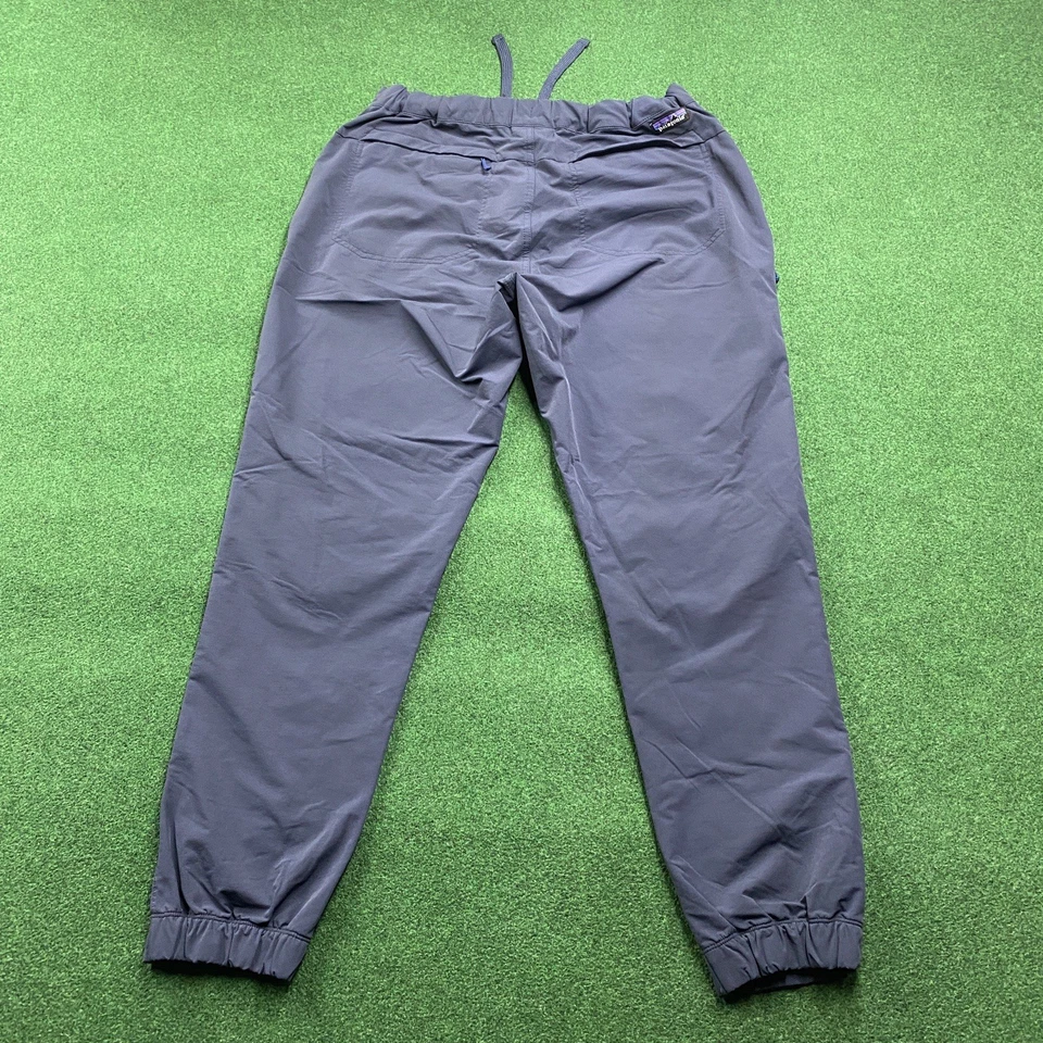 Pantalones Patagonia Vintage Para Hombre L Azul Marino Senderismo Camping Joggers 32x30 Foto 3 de 4